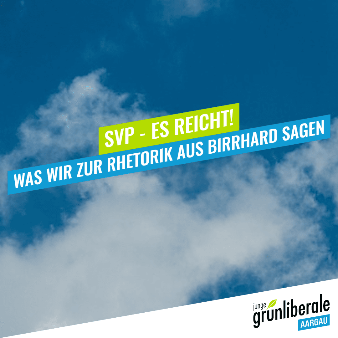 SVP - Es reicht!